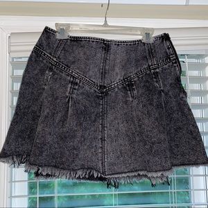 Free People Marigold Denim Mini Skirt
